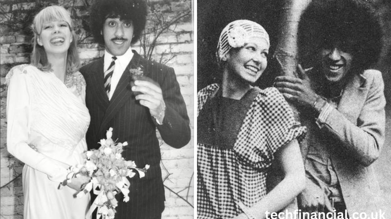 Phil Lynott and Liz Crowther